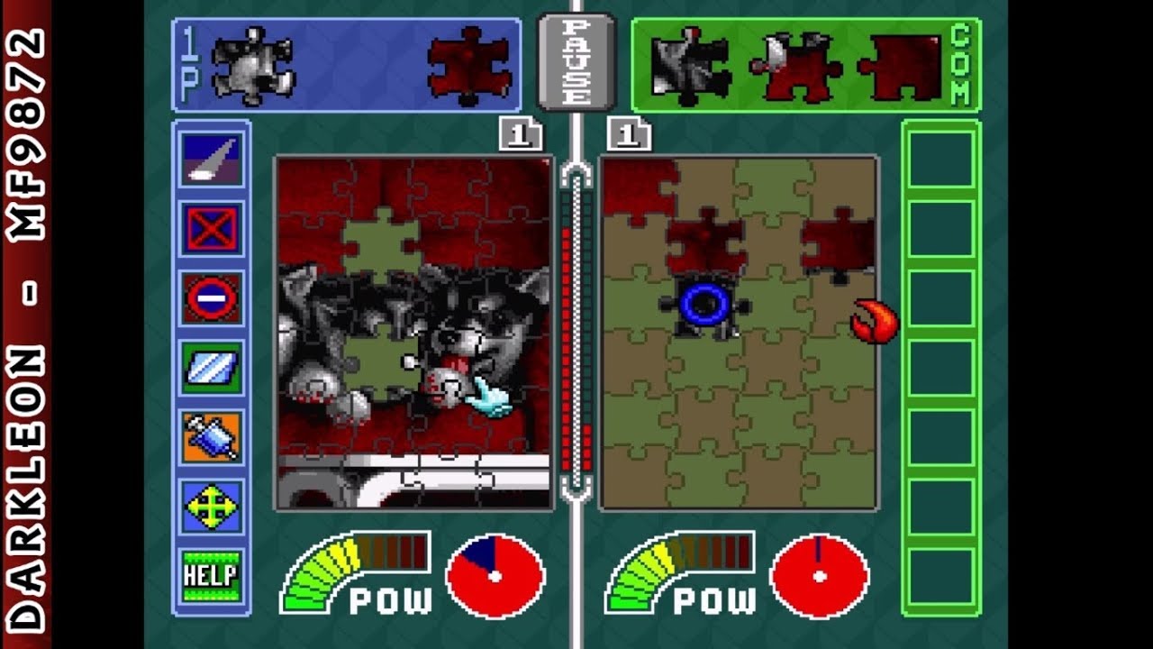 Super Nintendo - Jigsaw Party (1994) - YouTube