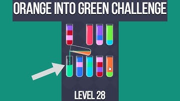 Water Color Sorting Puzzle Day 4, Level 29