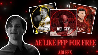 Ae like pfp for Alight motion for free 
