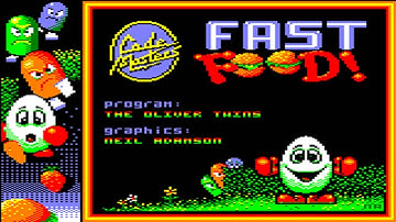 [Amstrad CPC] Fast Food Dizzy - Longplay