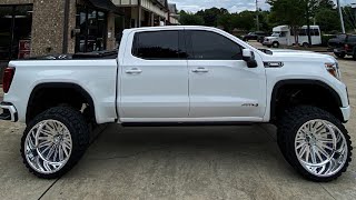 26x14 American Forces turned this 2021 GMC AT4 into a MONSTER!! 9 Inch FTS Lift kit | 26x14s and 37s