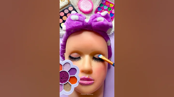 ASMR Satisfying with Unboxing & Review Mannequin Makeup palette Skincare Sounds Video Fast No talk