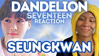 Dandelion By Seungkwan Reaction  My Heart In That Seed