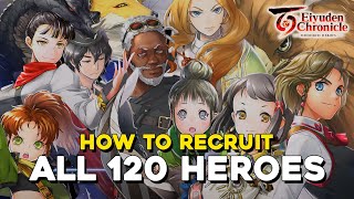 Eiyuden Chronicle Hundred Heroes How To Get All 120 Heroes (All Character Locations)