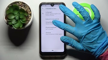How to Switch On / Off Auto-Correction on Cubot R19 - Manage Precative Text