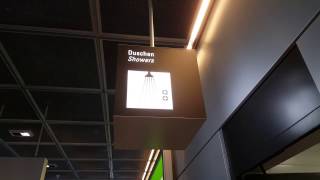 Showers @ Frankfurt, DE airport