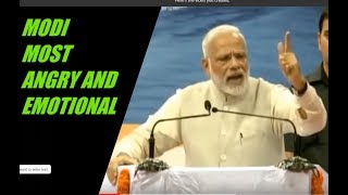 Pm Modi ANGRY & Emotional Speech,Modi BEST SPEECH