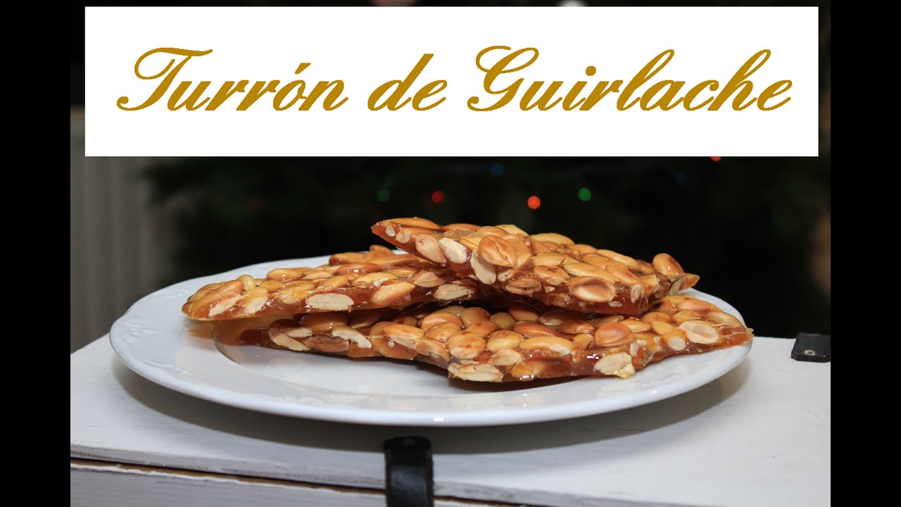 como hacer turron de guirlache
