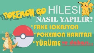 POKEMON GO HİLE NASIL YAPILIR ? HARİTADAN POKEMON SEÇME, YÜRÜME HİLESİ, FAKE LOKASYON screenshot 3