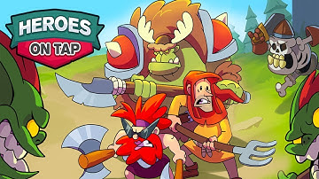 Heroes on Tap - Android Gameplay (Idle RPG quest)
