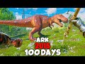 Ark 100 Days, But It's on the Oldest Version of Ark...