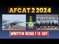 AFCAT 2 2024 RESULT OUT | AFCAT 2024 Cut Off | AFCAT 2 2024 Result