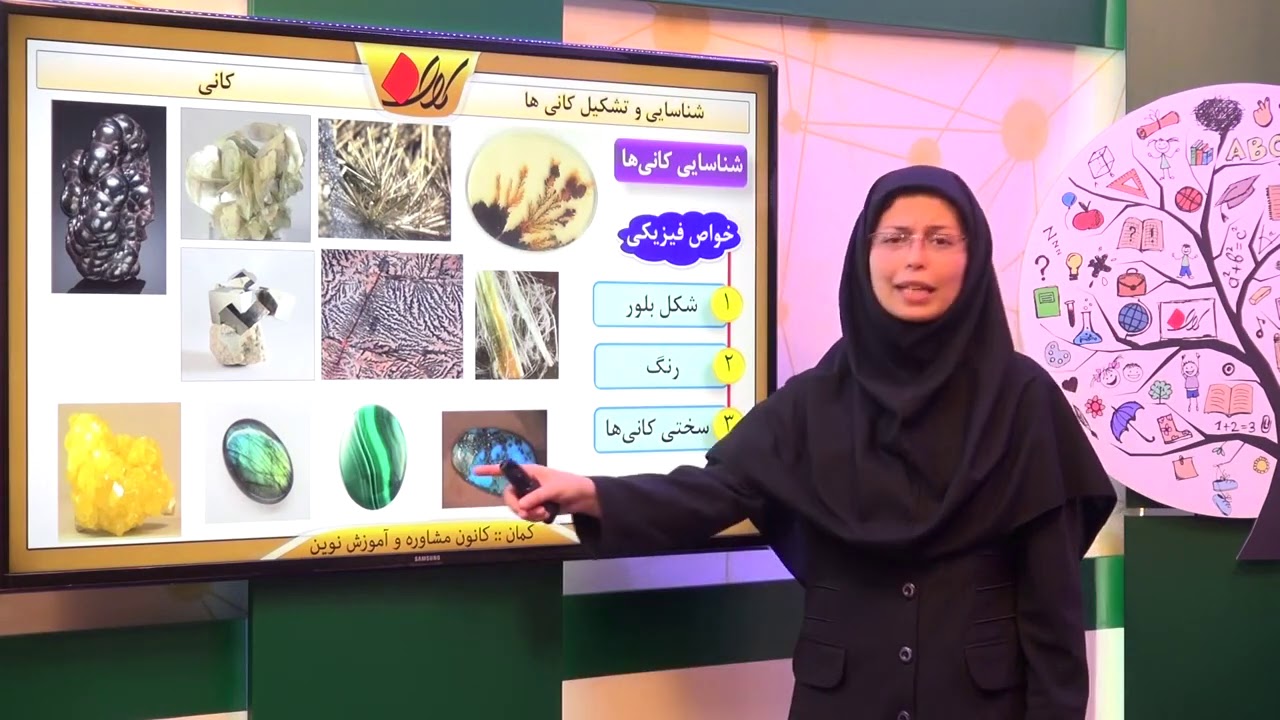 علوم زمین شناسی هشتم   فصل 11   کانی ها   شناسایی و تشکیل کانی ها   قسمت 1