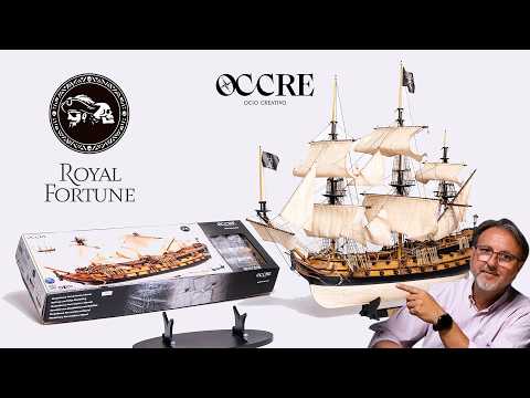 How to Build the Royal Fortune Model Ship – Step 9 | Full Step-by-Step Series – OcCre