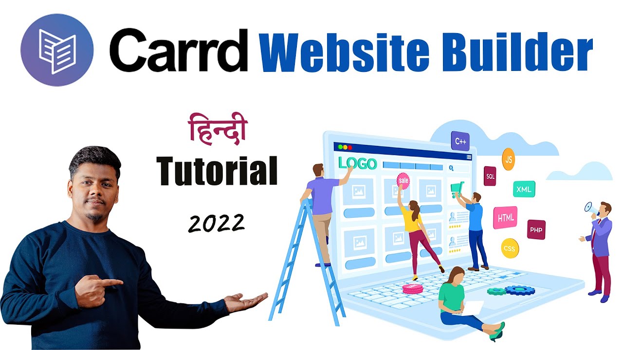 Carrd Website Builder Tutorial हिन्दी (2022) 🔥 - आसान तरीका Website बनाने का