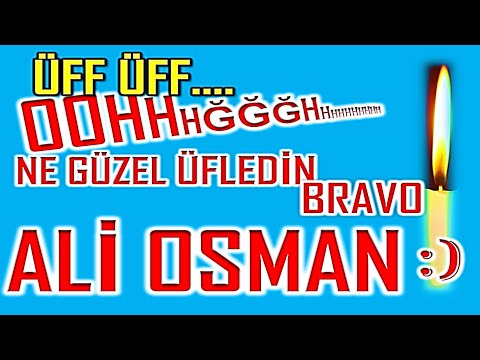 İyi ki Doğdun Ali Osman İsme Özel Komik Doğum Günü Şarkısı