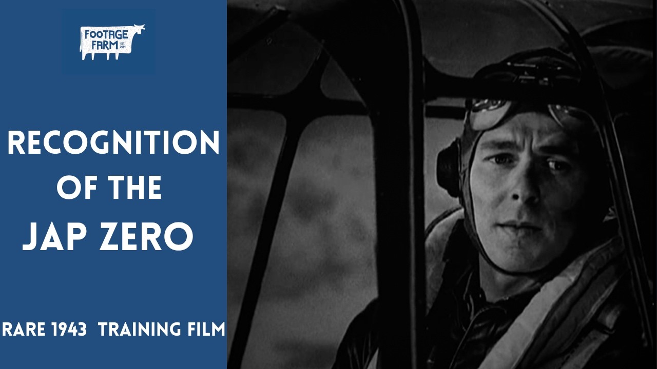 JAP ZERO | Rare 1943 Training Film featuring Ronald Reagan - YouTube