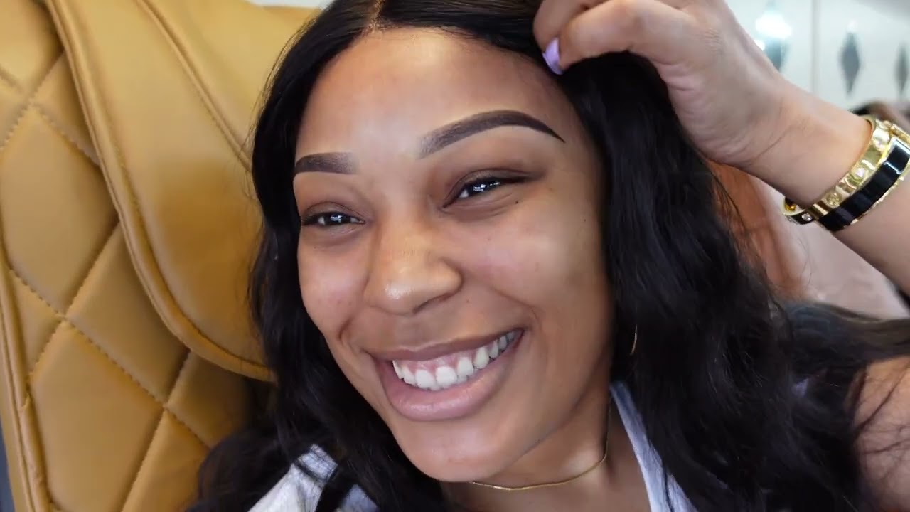 OMBRE' POWDER BROWS mini vlog Process YouTube