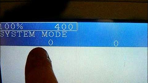 Reset of fuser error count.