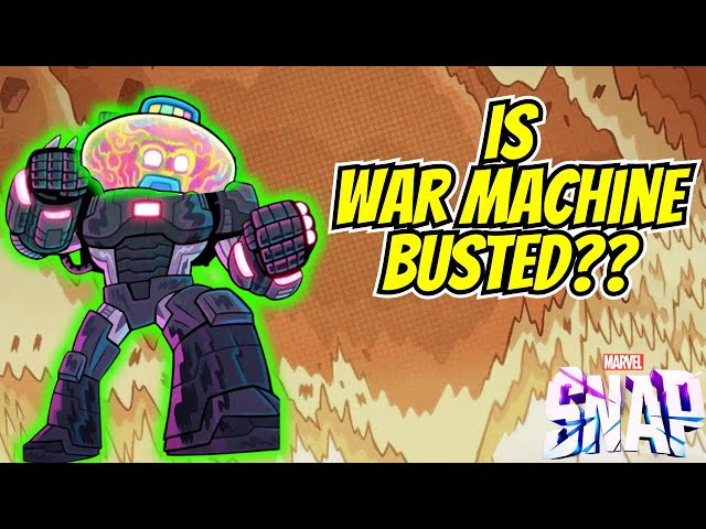 War Machine Is INSANE Day 1 Decks - Marvel Snap class=