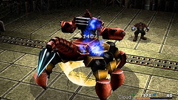 Final Fantasy VII Playthrough - Gjoerulvs Hardcore mod - Boss 1 Guard Scorpion