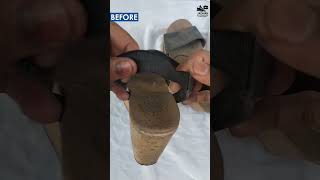 "Old but Gold ✨ Thoda repair, phir se ready for comfort walk 👣 #FootwearRepair #NewLikeLook #shorts