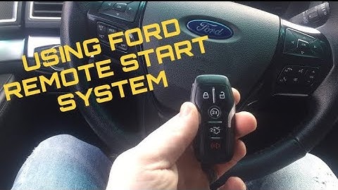 How to use remote start 2017 Ford Explorer | key fob issues may not exist.