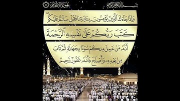 سورة الأنعام الآية ( 54 )