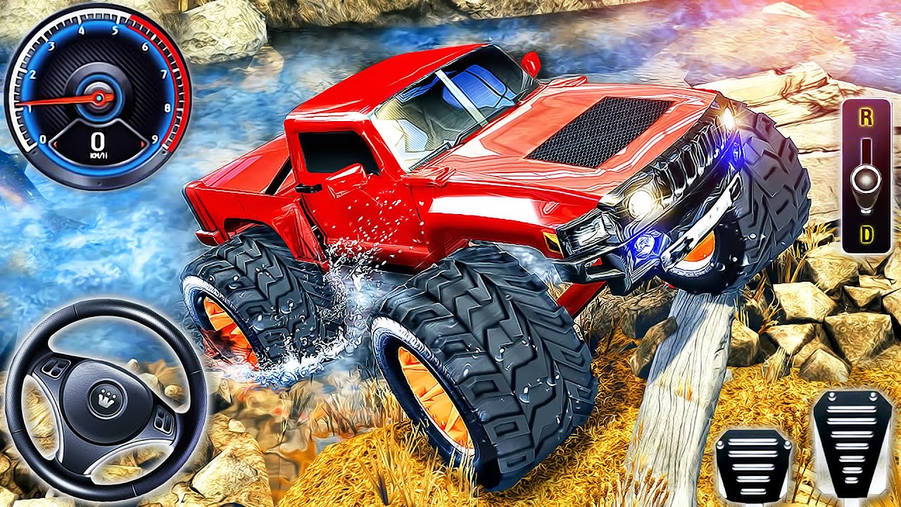 Offroad Monster Truck Simulator - Play Online on SilverGames 🕹️