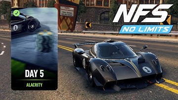 Pagani Huayra R DAY 5 NFS No Limits Xtreme Racing Championship Gameplay Walkthrough
