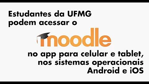 Como acessar Moodle pelo celular?