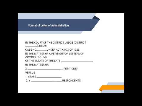 Video: How To Write A Letter To The Administrator