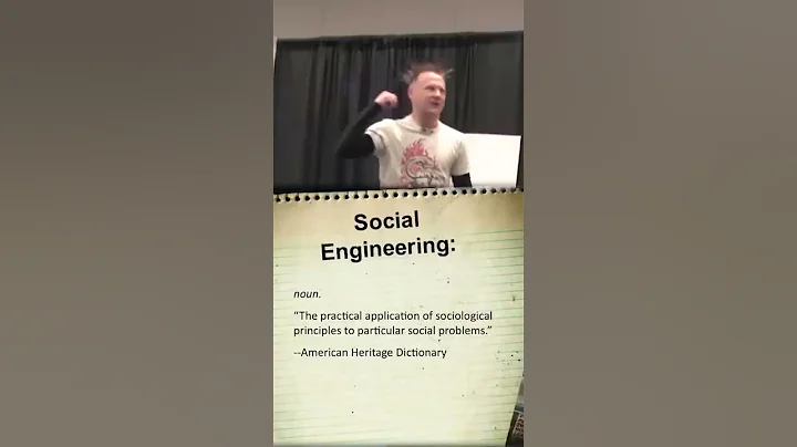 The Definition of Social Engineering