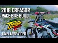 (TIMELAPSE) 2018 CRF450R Race Bike Build