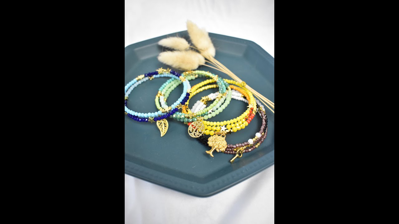 Bunte Saatperlen Armband【Pandahall DIY Tutorial】