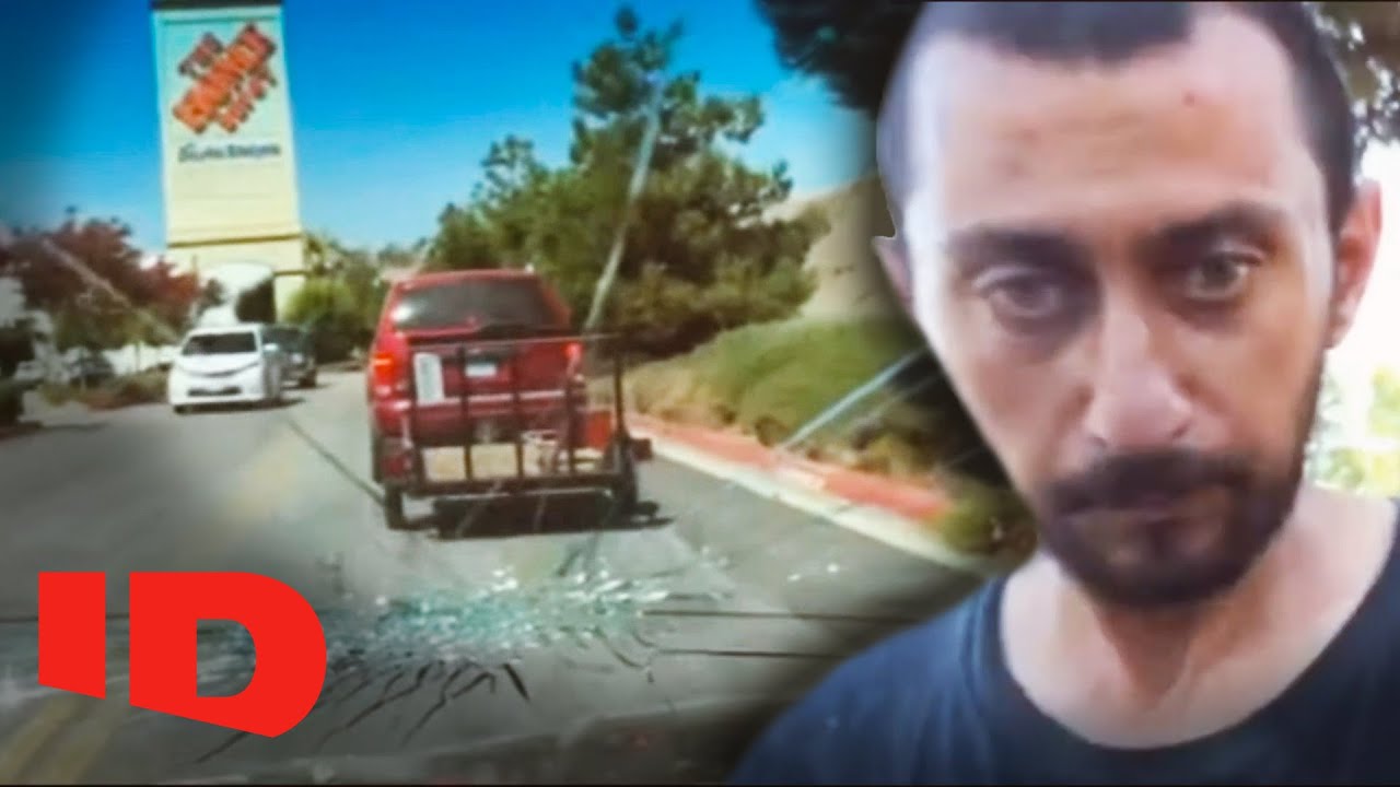 Enraged Motorist Throws Brick at Windshield! | Crimes Gone Viral