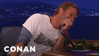 Chris Martin Loves His Fans…No Matter What They Yell At Him | CONAN on TBS