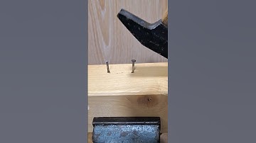 Remove Headless Nails with Hand Drill | How to #diy #youtubeshorts #tutorial #shorts #woodworking