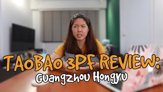 TAOBAO SHIPPING FORWARDER REVIEW: Guangzhou Hongyu 3PF (English)