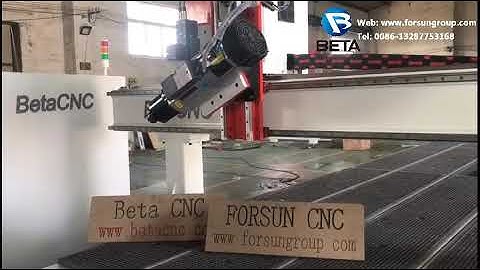 FORSUN #CNC new finished#4axis #CNCrouter #machine