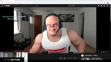 Tyler1 reacts to his scream meme animation
