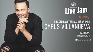 Rappler Live Jam: Cyrus Villanueva