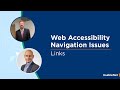 Screen Reader Navigation Issue: Links