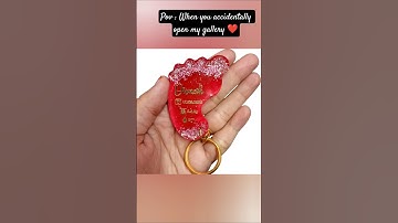 Pov : When you accidentally open my gallery #resinarts #resinkeychains