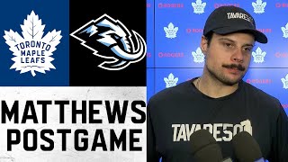 Information Auston Matthews | Post Game vs. Utah Mammoth | November 05, 2025 Update
