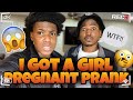 I GOT A GIRL PREGNANT PRANK ON REGGIE 😱🤰🏽😲!  *GONE WRONG*