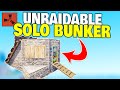 I Lived in an Unraidable 1x1 Solo Bunker Base for 4 Days - Rust