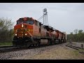 HD: April 2016 La Plata, MO Railfanning