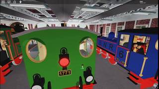 Roblox Narrow Gauge Hills: Pulling some trucks and an adventure!