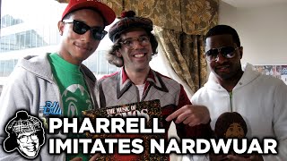 Pharrell imitates Nardwuar